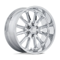 US Mag 1PC Cast Aluminum Wheel U145 20x9.5 6x5.5 CHROME 1mm, UC145PX20956801