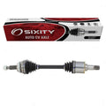 Sixity Front Left CV Axle compatible with Toyota Camry 2.5L 3.0L 3.3L L4 V6 2002-2017 - Driver Side Complete Axle Shaft Assembly