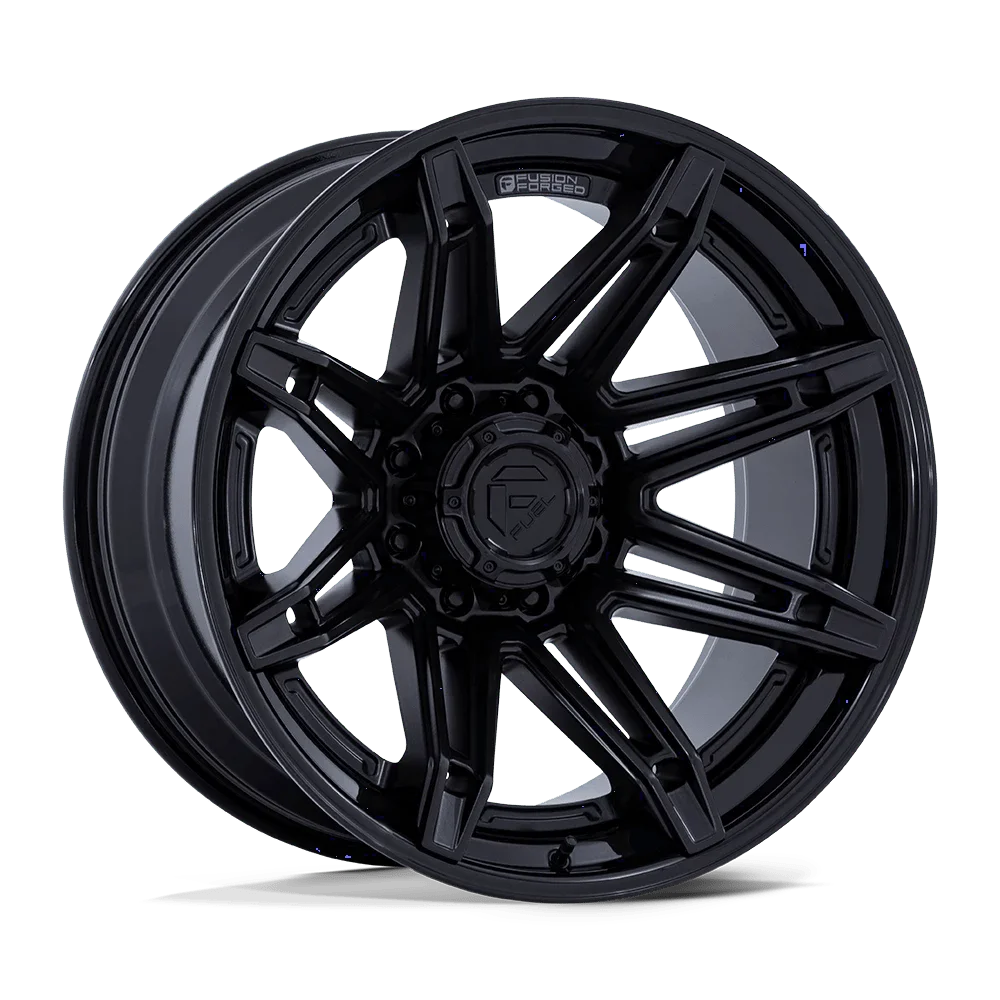 Fuel 1PC Fusion Forged Wheel D401 22x10 8x180 M-BLK G-BLK -18mm, FC401MX22108818N