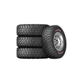 Set of 4 General Grabber X3 LT315/70R17 121/118Q E Tires Fits: 2003-04 Hummer H1 Base