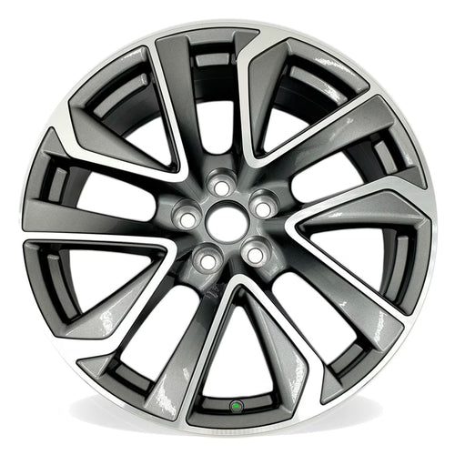 18  Single 18x8 Machined Grey Alloy Wheel For Toyota Corolla 2019-2022 OEM Quality Replacement Rim