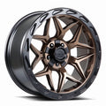 Lock Offroad Matrix Matte Bronze Wheel 5x127/5x139.7 22x10 -18et Truck Suv Rim