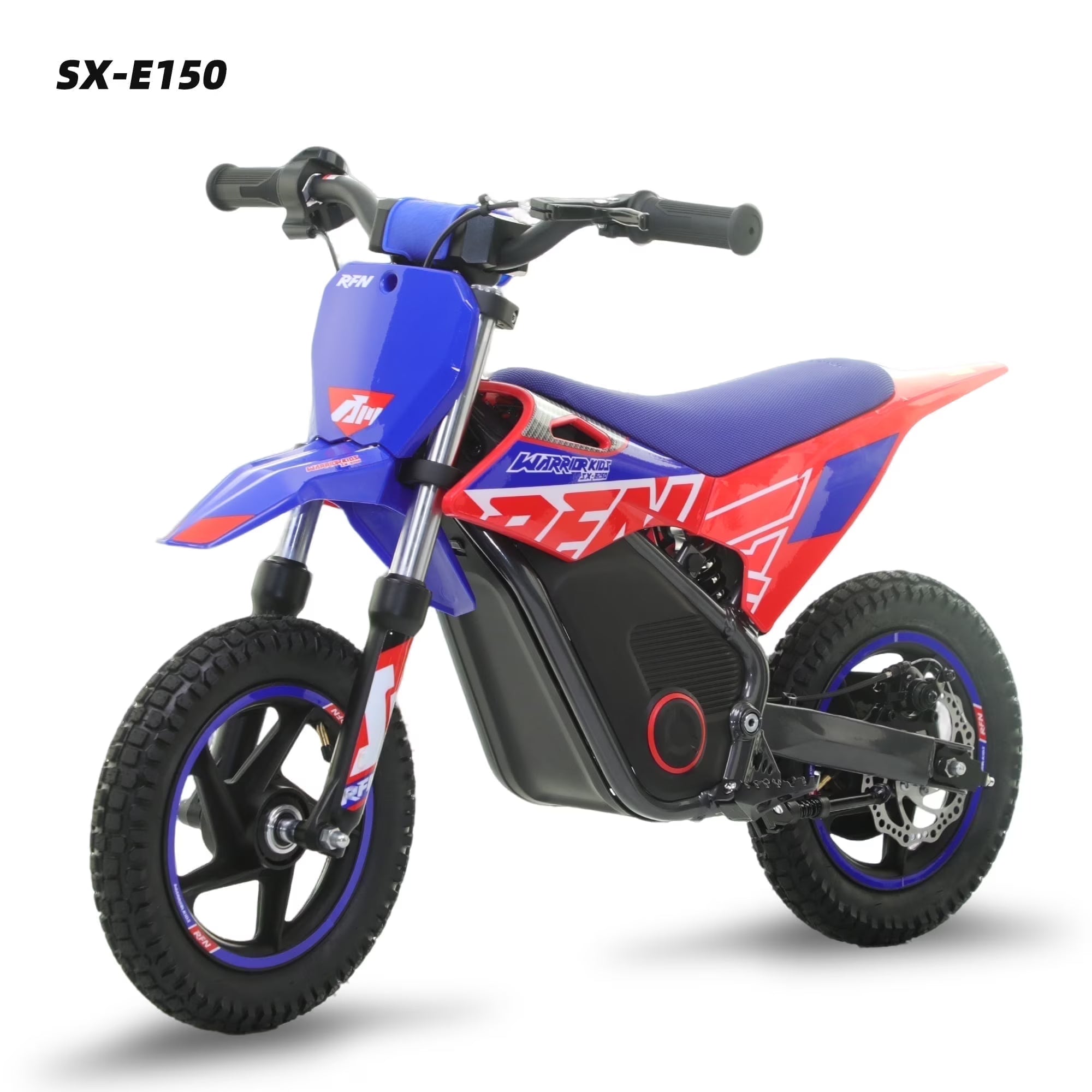 RFN Warrior Kids SX-E150 24V 200W Kids Electric Dirt Bike ??2-Speed Off-Road Motorcycle, 8 mph, 6.2 mile Range, Ages 3-6