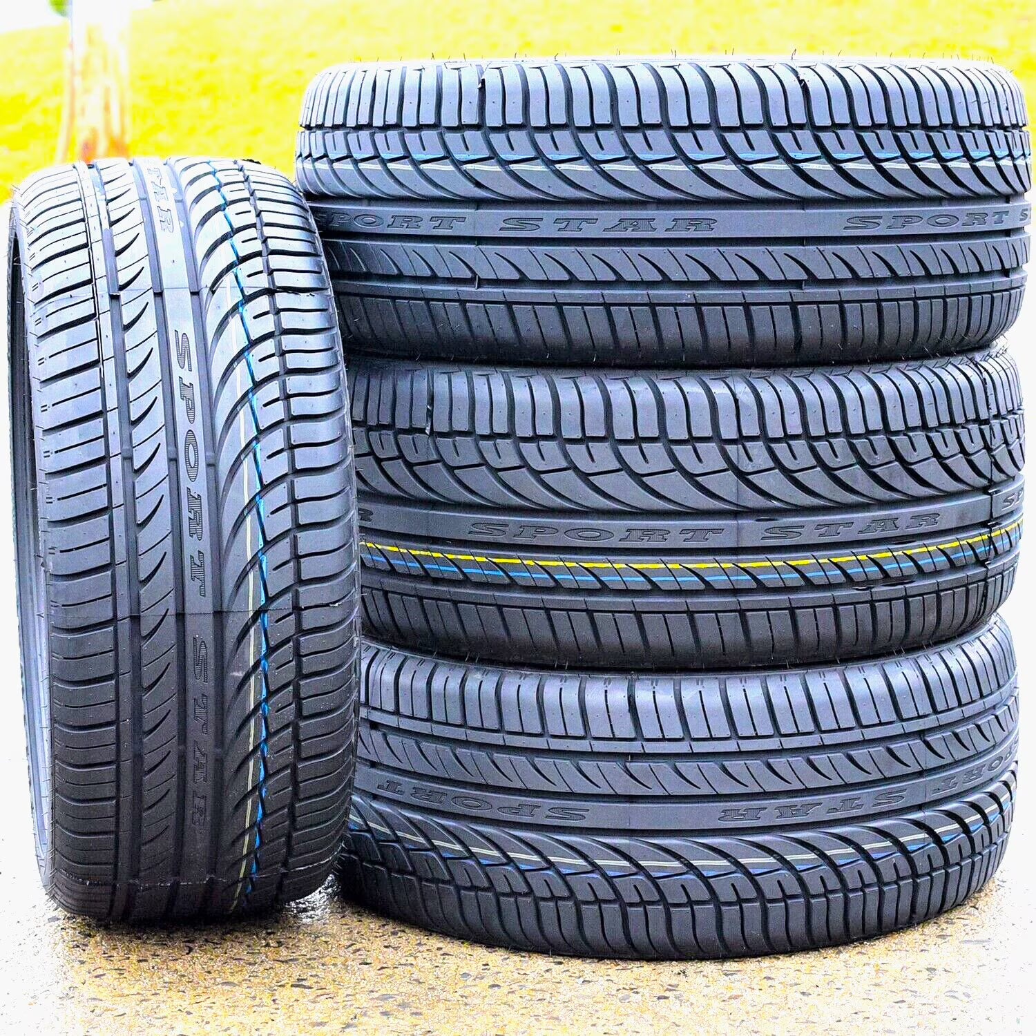 Set of 4 Fullway HP108 235/45ZR19 235/45R19 99W XL High Performance a/s All Season Tires