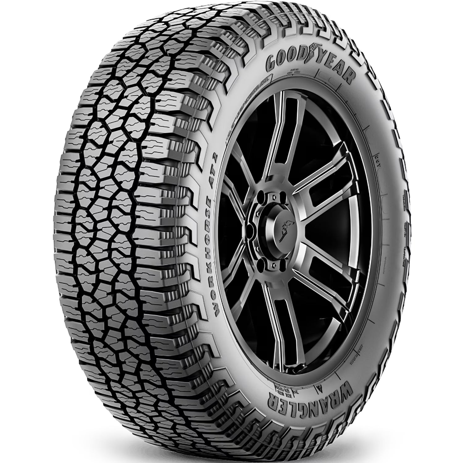 Goodyear Wrangler Workhorse AT2 LT315/70R17 126/123S E 10 Ply a/t All Terrain All Weather Light Truck Tire