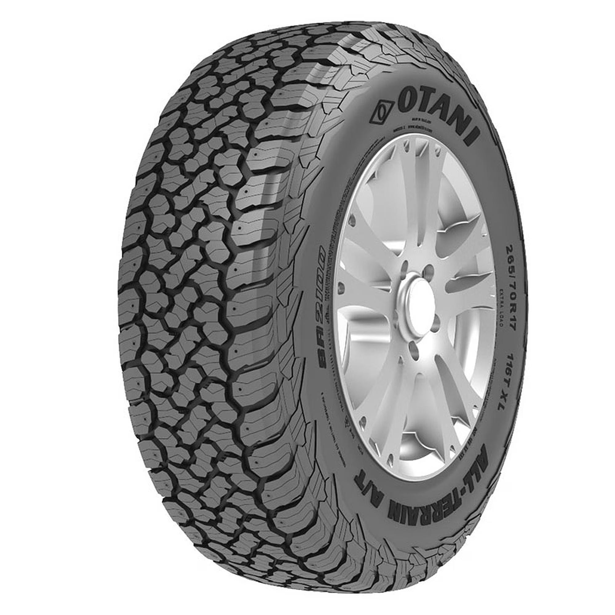 Otani SA2100 All Terrain LT33X12.5R20 119Q F Light Truck Tire