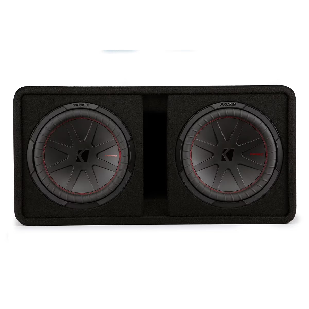 KICKER 48DCWR122 CompR 12  2 Ohm 2000W Max Power Dual Car Audio Subwoofer
