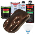 Mahogany Brown Metallic Prem Quart Kit Low VOC URETHANE BASECOAT Auto Paint Kit