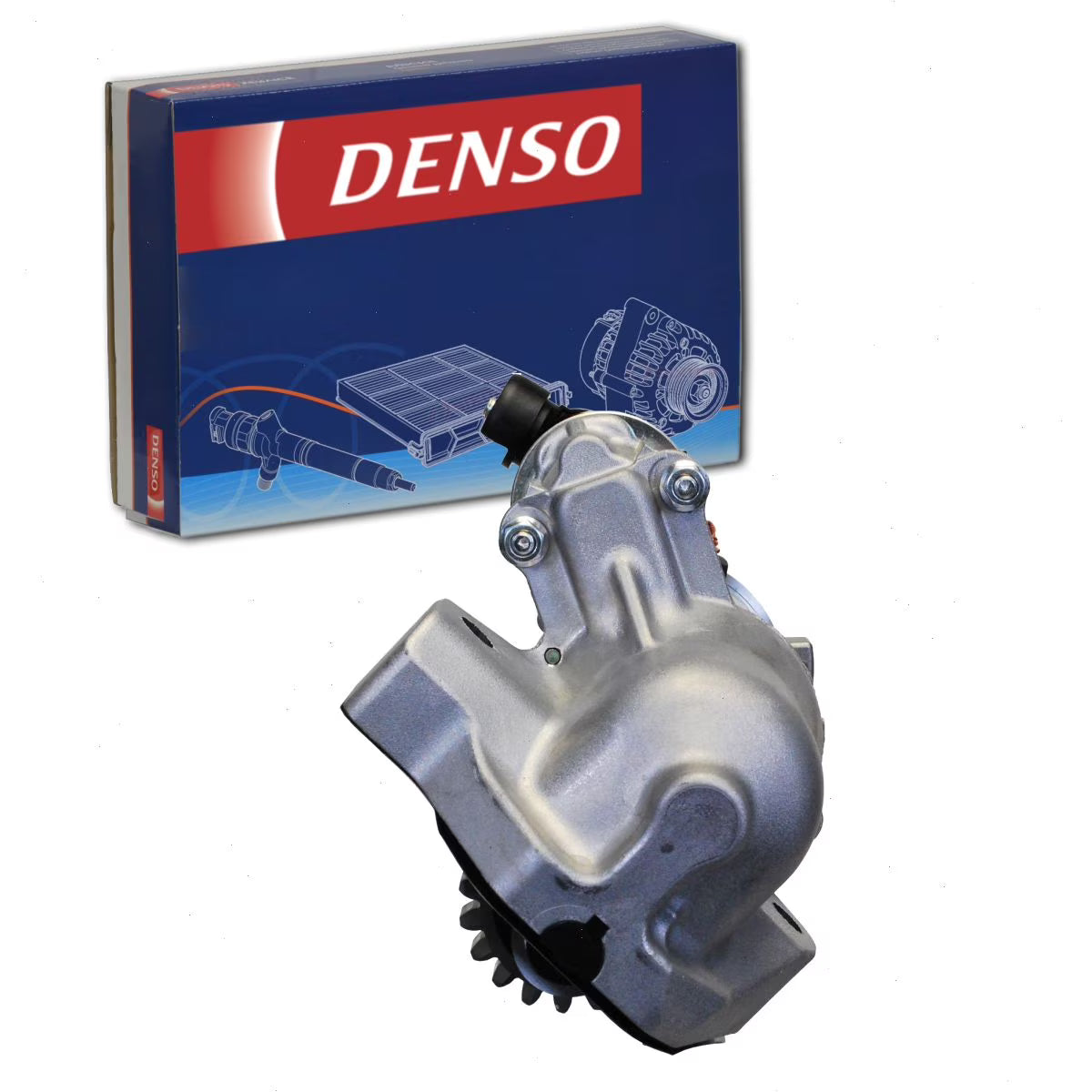DENSO Starter Motor compatible with Honda Accord 3.5L V6 2008-2012