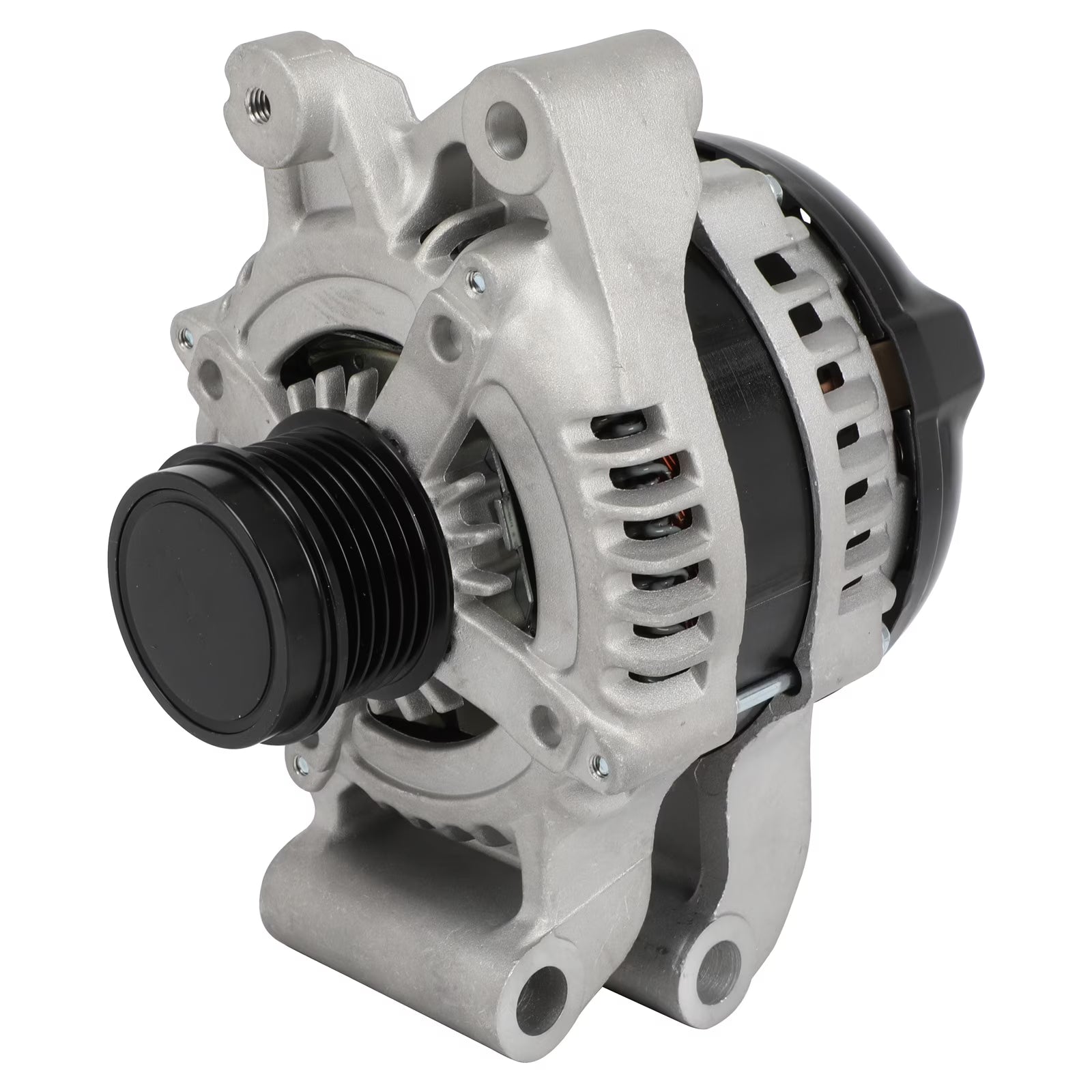 SCITOO Alternator Fit for Ford Escape 2013 2014 2015 2016 2017 2018 2019 1.5L 1.6L- 12V 150Amp CW 6-Groove Decoupler Pulley, Replace OE# 11636