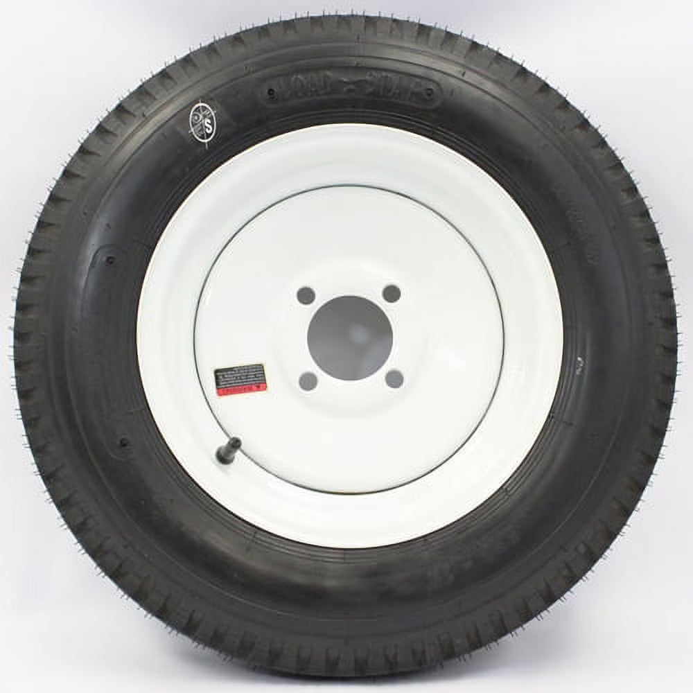 Southwest Wheel 12  x 4  4-4  Bolt Circle White Trailer Wheel