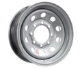 eCustomrim Trailer Wheel Rim 16x6 16 x 6 in. HD Modular 8 Bolt Hole 6.5 in. Center Silver