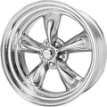 American Racing Vintage Aluminum Rim VN515 TORQ THRUST II 1 PC 15X8in Polished Finish, VN5155863