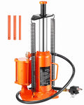 KFFKFF Pneumatic Hydraulic Bottle Jack, 12 Ton/26455 lbs Capacity with 10.43''-19.88'' Elevation Range & Manual Pumping Mechanism, Suitable for Pickup, Truck, RV, Auto Maintenance