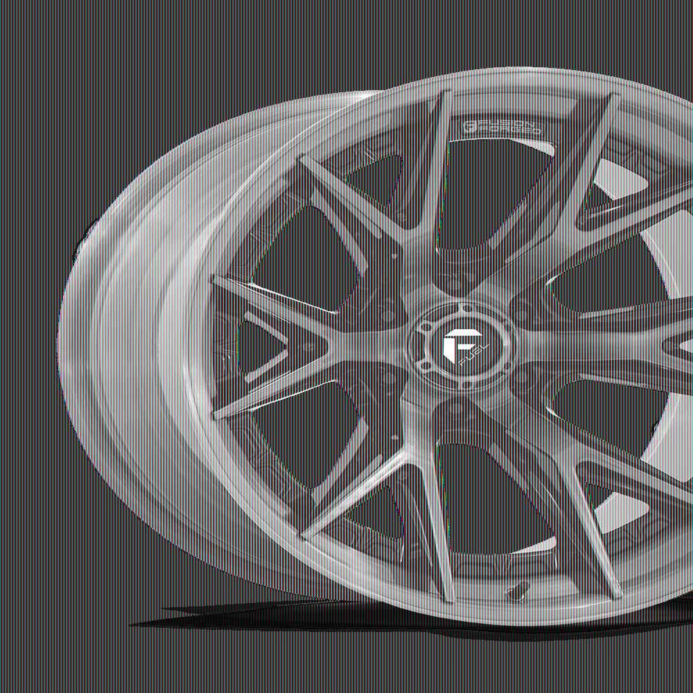 Fuel 1PC Fusion Forged Wheel D402 22x10 6x135 G-BLK BRDT -18mm, FC402BT22106318N