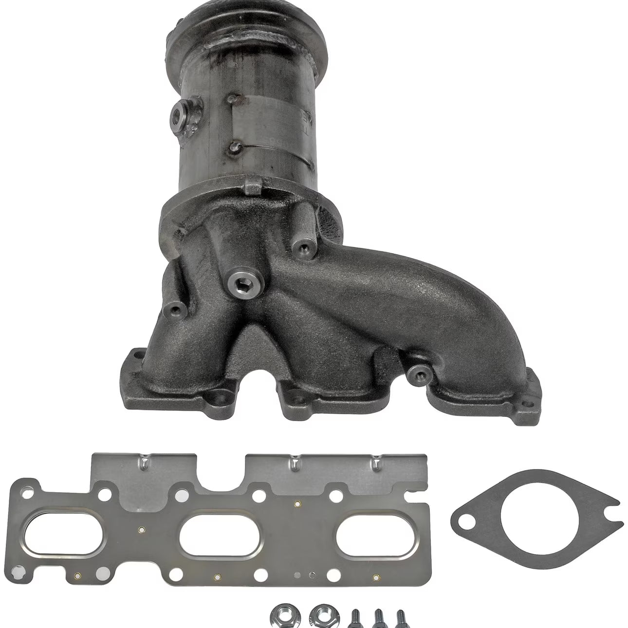 Dorman 674-615 Front Catalytic Converter with Integrated Exhaust Manifold for Specific Ford / Lincoln Models, Natural