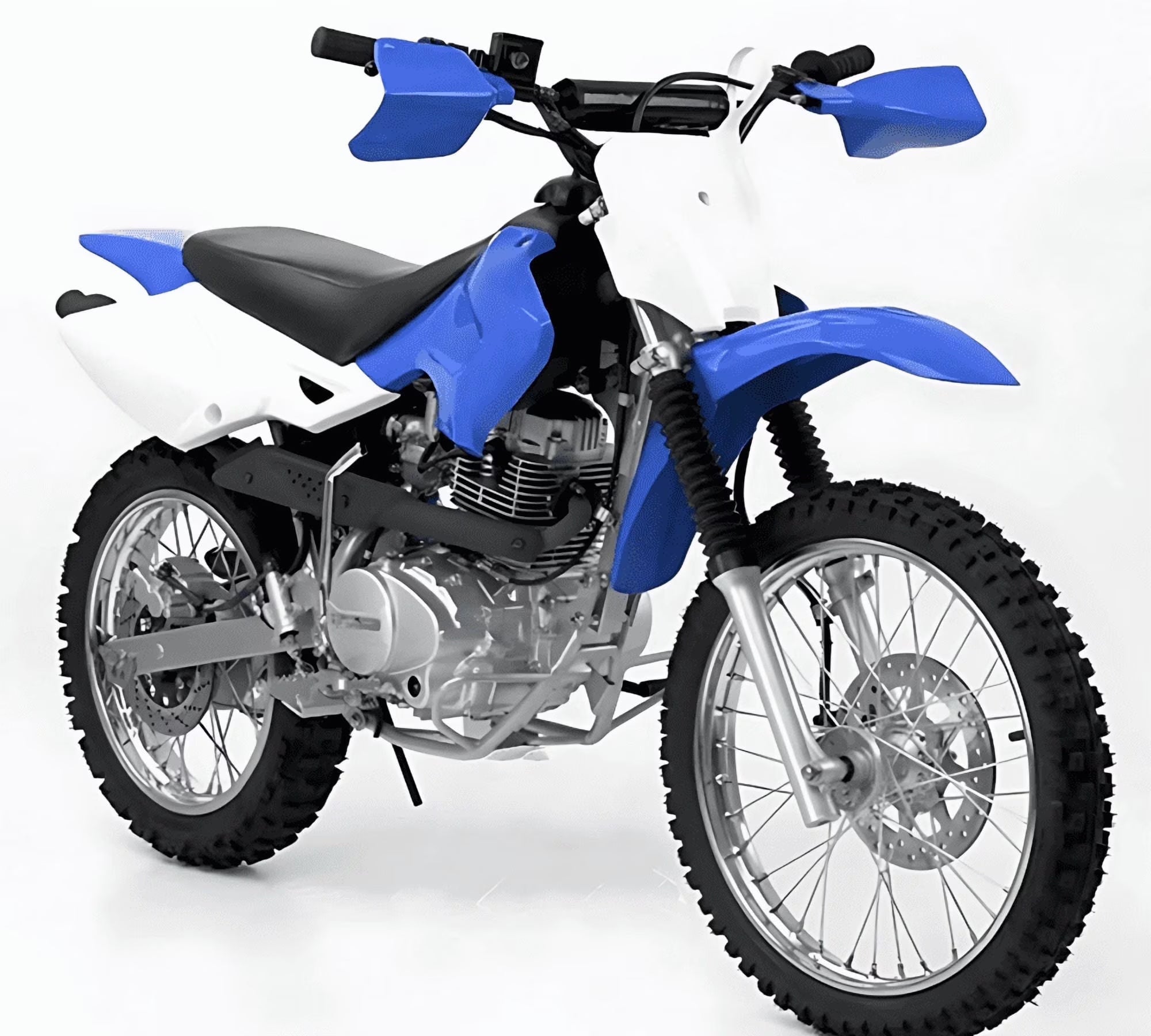 Trailmaster JHL Pro Series TM LX250 Premium Mid-Size Dirt Bike, Electric Start, Extended Frame, 21 inch Front tire, 37.4 seat Height, Manual Trans (Blue)