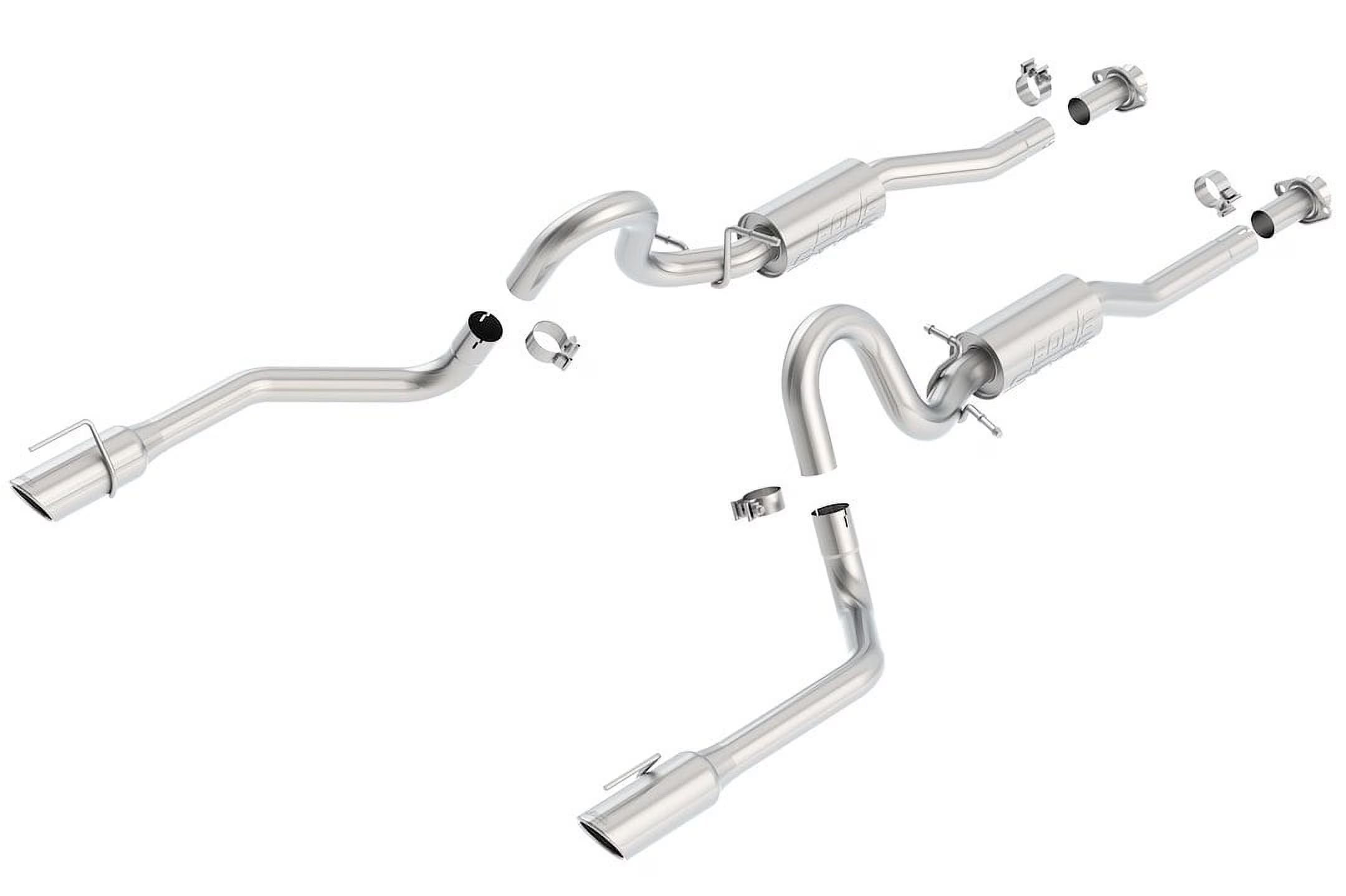 Borla 140067 Cat-Back  S-Type  System Exhaust Fits select: 1999-2004 FORD MUSTANG