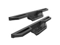 APS Stainless Steel 6.5in Nerf Bars Pocket Steps Square Tube Rocker Guards Compatible with Jeep Wrangler JK 2Dr 07-18
