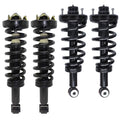 Detroit Axle - 4 Struts for 2007-2013 Ford Expedition Lincoln Navigator (without Electronic Suspension) Complete Front Rear Struts w/Coil Spring 2008 2009 2010 2011 2012 Replacement Ready Struts