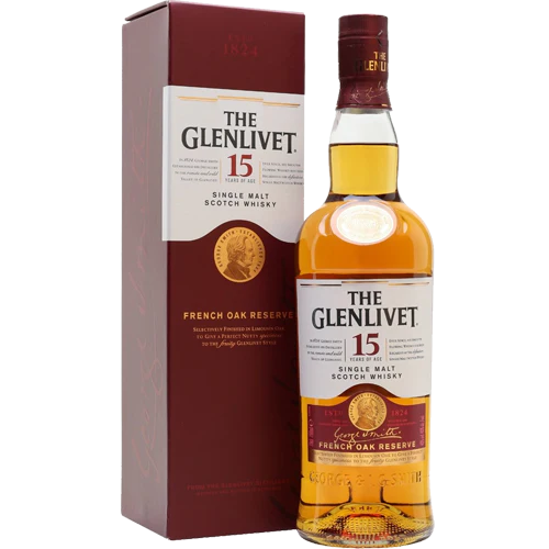 Glenlivet Scotch Single Malt 15 Year French Oak Reserve - 750ML