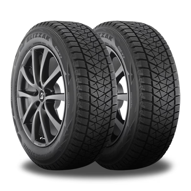 2 Bridgestone BLIZZAK DM-V2 225/65R17 102S High Performance Winter Snow Tires BR015692 / 225/65/17 / 2256517
