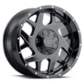 17  Black With Natural Accents 935B Fury II Wheel by Cragar 1722400731