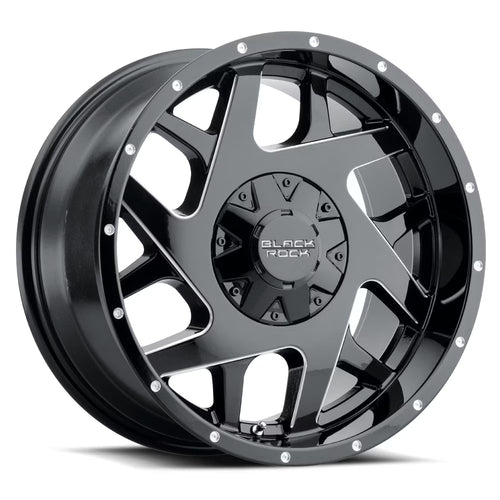 17  Black With Natural Accents 935B Fury II Wheel by Cragar 1722400731