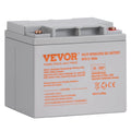Deep Cycle Battery, 12V 40AH, AGM Marine Rechargeable Battery, High Self-Discharge Rate 400A Discharge Current for Mobility Scooters Electric Wheelchairs Go-Karts e-Bikes, Tested to UL Standards