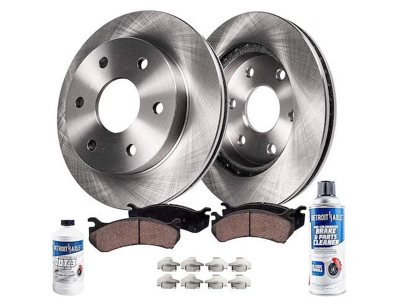 Front Brake Pad and Rotor Kit - Compatible with 2004 - 2008 Ford F-150 2005 2006 2007