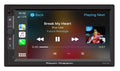 Power Acoustik Car Stereo Combo | Car Play/Android Auto Receiver & (4) 6.5  Speakers | 7  HD LCD with Capacitive Touchscreen & Bluetooth | Double Din | CPAAM7-S2