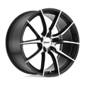 Tsw Sprint 18X8.5 5X120 40Et 76.1Cb Gloss Black W/ Mirror Cut Face Wheel