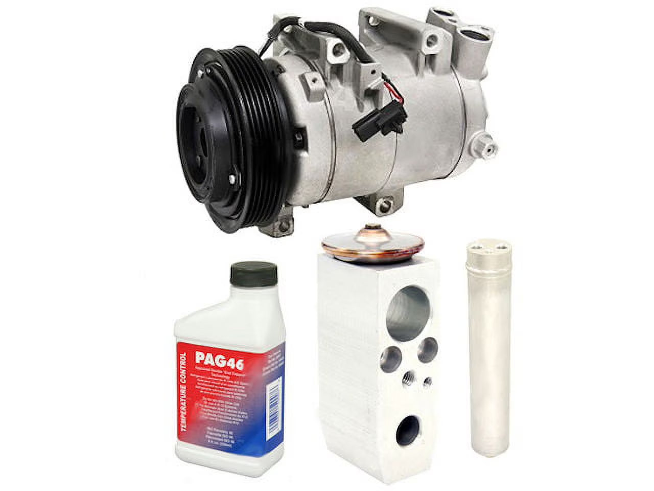 A/C Compressor Kit - Compatible with 2008 - 2013 Nissan Rogue (Up To 6/2012) 2009 2010 2011