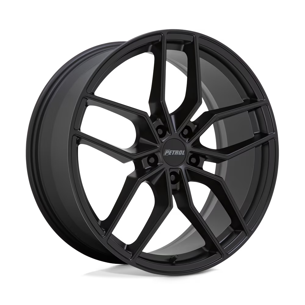 Petrol P5C 18X8 5X120 35Et 72.1Cb Matte Black Wheel