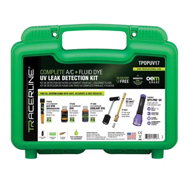 Complete AC & Fluid Dye UV Leak Detection Kit