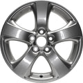 Remanufactured Painted Bright Sparkle Silver Aluminum Wheel 17 x 7 4261108070 fits 2011-2020 Toyota Sienna