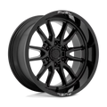 Fuel 1Pc D760 Clash 20X10 6X139.7 -18Et 106.1Cb Gloss Black Wheel