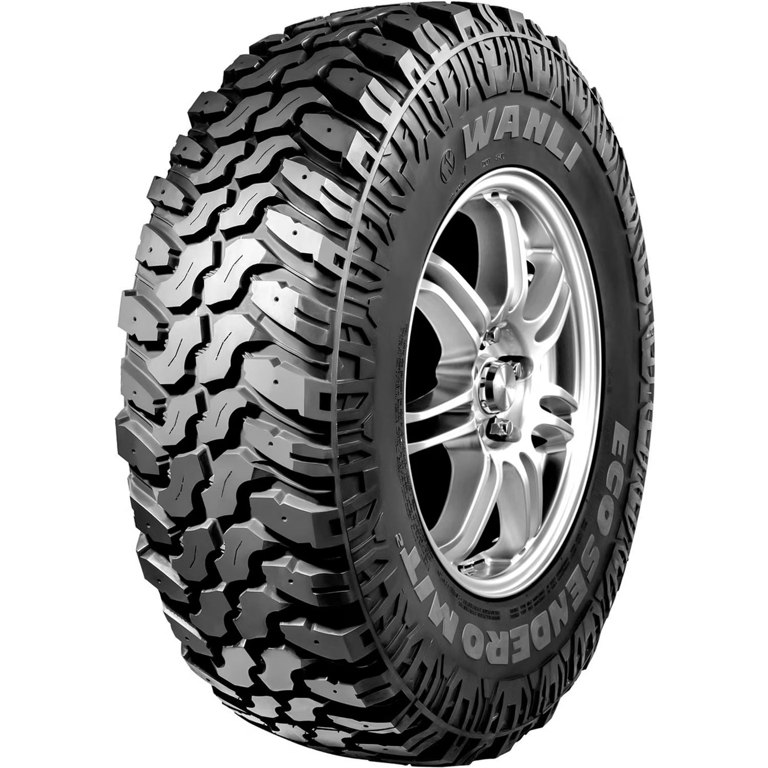 Wanli Eco Sendero M/T2 M105 265/65R17 120/117S E 10 Ply mud Light Truck Tire