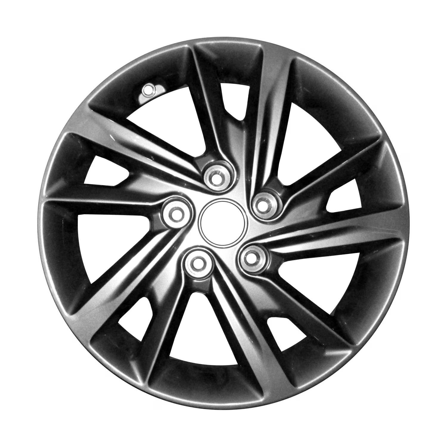 Remanufactured Painted Medium Charcoal Metallic Aluminum Wheel 16 x 6.5 fits 2019-2020 KIA Optima