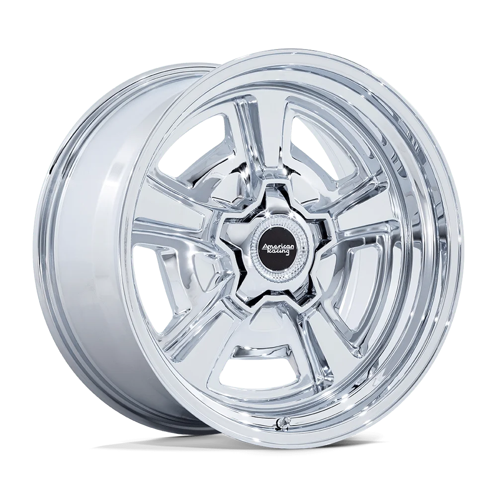American Racing Vintage Cast Aluminum Wheel VN517 18x8 5x4.75 CHROME 0mm, VN517PX18803400