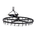 Titan Attachments Arena Spin Harrow Groomer 72  Cat 1 3 Point Quick Hitch HD