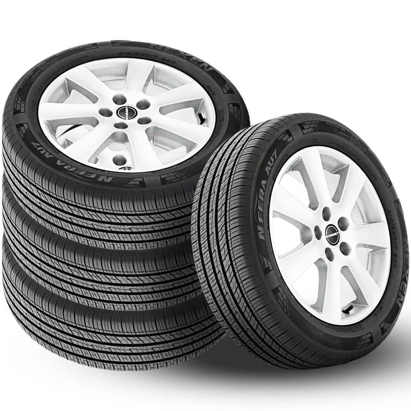4 Nexen N'Fera AU7 245/45ZR18 100W All Season UHP High Performance 50K MILE Tire 14410NXK / 245/45/18 / 2454518