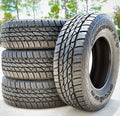 Set of 4 (FOUR) Accelera Omikron A/T LT 245/75R16 120/116Q E 10 Ply AT All Terrain Tires Fits: 2000-04 Ford F-150 Lariat, 1994-2002 Dodge Ram 2500 Base