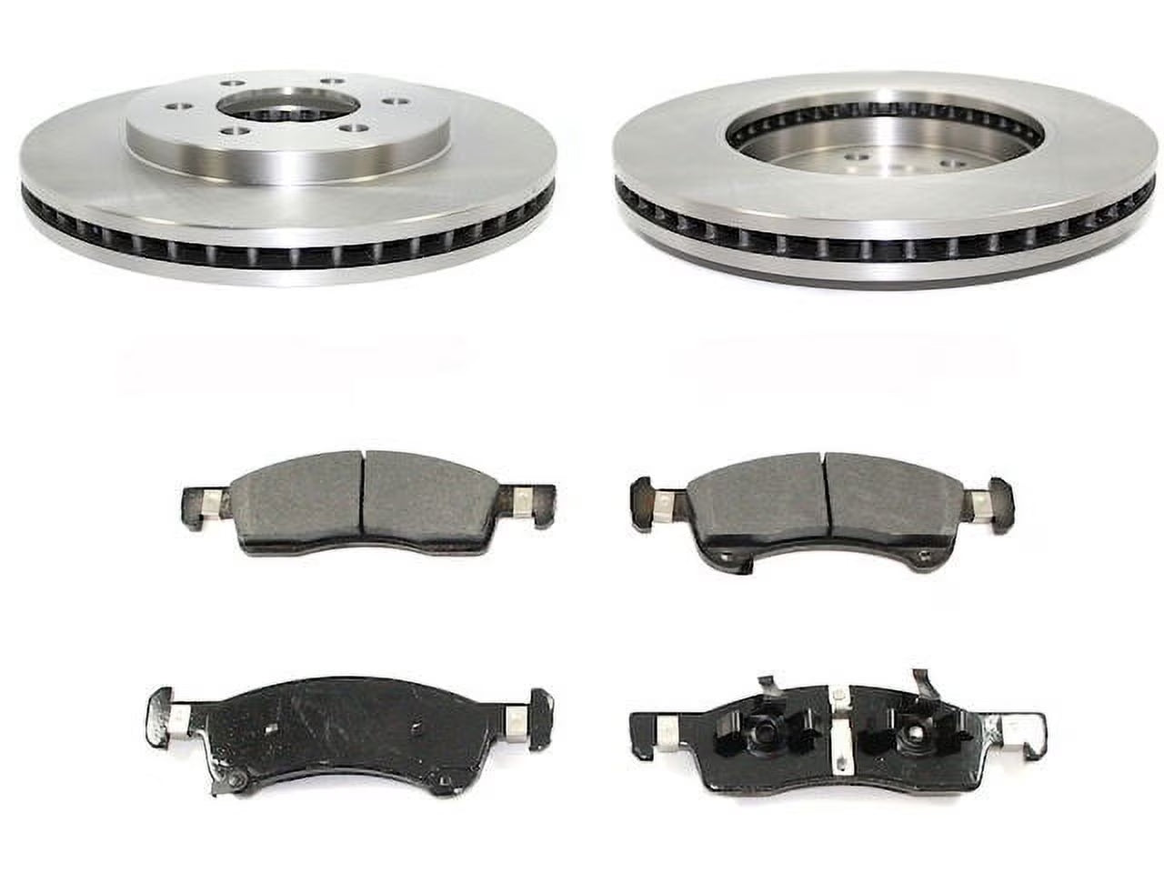 Front Brake Pad and Rotor Kit - Compatible with 2003 - 2006 Ford Expedition 2004 2005
