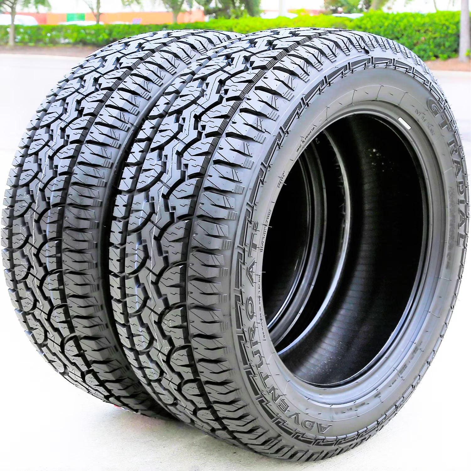 Pair of 2 (TWO) GT Radial Adventuro AT3 LT 235/85R16 120/116S E (10 Ply) A/T All Terrain Tires Fits: 2004 Ford F-250 Super Duty King Ranch, 2003-04 Ford F-350 Super Duty Lariat