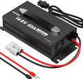 Redodo 14.6V 40A LiFePO4 Battery Charger,Dedicated Lithium Battery Charger,Activate Battery,Fully Protected,Upgrade Handle,Intelligent LED Display,Sturdy Aluminum Casing,for 12V Lithium Batteries