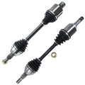 Detroit Axle - Front CV Axle Shafts Replacement for Buick Enclave Chevy Traverse GMC Acadia Saturn Outlook - 2pc Set Fits select: 2009-2017 CHEVROLET TRAVERSE LT, 2011 BUICK ENCLAVE CX