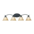 Elk Home 36-Inch Wide Prestige Vanity Light. Traditional. Sable Bronze