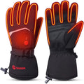 SAVIOR HEAT Heated Gloves Electric Rechargeable Battery Men Women 7.4V Heating Gloves Ski Motorcycle Work Snowboarding Hunting Hiking Camping Walking Arthritis Hands
