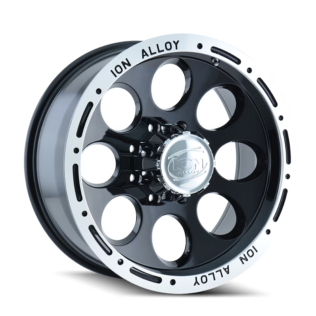 Ion 174 16X8 5X114.3 -5Et 83.82Cb Black/Machined